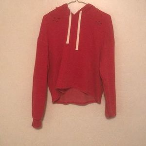 Cropped hoodie